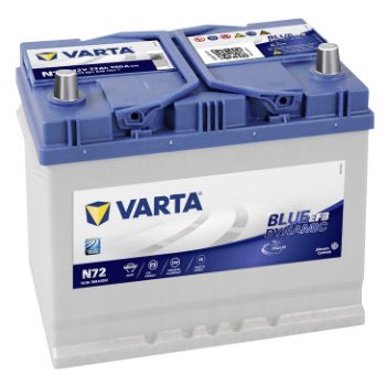 Varta Blue Dynamic EFB 12V 72Ah 760A 572 501 076