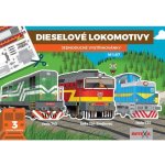 BETEXA, zásilková služba s. r. o. Dieselové lokomotivy - Jednoduché vystřihovánky – Zbozi.Blesk.cz