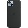 Pouzdro a kryt na mobilní telefon Apple Apple iPhone 14+ Silicone Case with MS Midnight