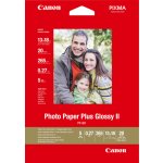 Canon Photo Paper Plus Glossy, foto papír, lesklý, bílý, 13x18cm, 5x7", 275 g/m2, 20 ks, PP-201 5x7, inkoustový