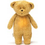 Moonie usínáček s melodií a světlem zajíček organic rose FBB0426 – Sleviste.cz