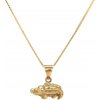 Přívěsky Beny Jewellery Zlatý Přívěsek Krokodýl k1150036