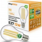 Berge LED žárovka E27 12W 1300lm filament teplá bílá – Hledejceny.cz