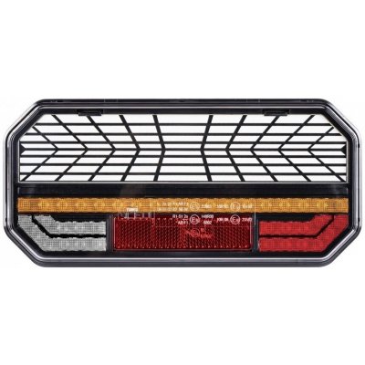 Kamar LED dynamické světlo na přívěsy , 5 funkcí, 235x110 mm, pravé – Zboží Mobilmania