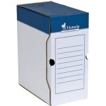 VICTORIA 15 x 32 x 26 cm, modro-bílá – Zboží Živě