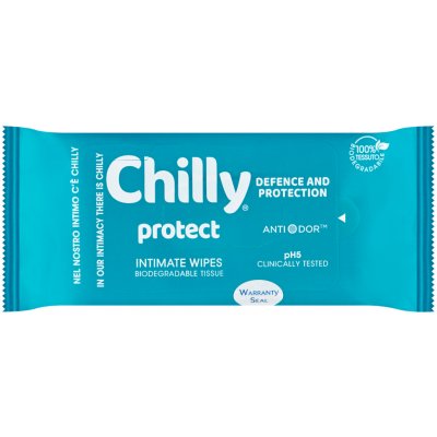 Chilly Intima Protect ubrousky pro intimní hygienu 12 ks – Zboží Dáma