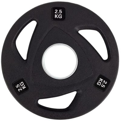 StrongGear Pogumované Tri-Grip Kotouče 2,5 kg 50 mm – Zboží Dáma
