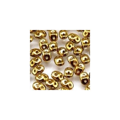 Superduo zlaté amber celodekor – Hledejceny.cz