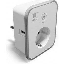 TESLA Smart Plug Dual 2 USB TSL-SPL-1+2USB