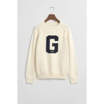 Gant Graphic Raglan C-neck Cream – Zboží Dáma