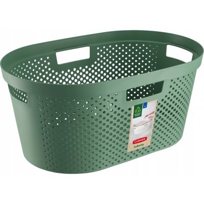 Curver INFINITY RECYCLED 40L, zelený, 59x39x27 cm – Hledejceny.cz