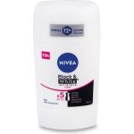 Nivea Invisible for Black & White Clear deostick 50 ml – Hledejceny.cz