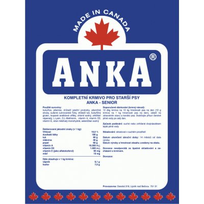 Anka Senior 2 x 20 kg – Zboží Mobilmania