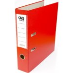 Auro Pořadač A4 plastový, 7, 5 cm páka PVC červený – Zboží Živě