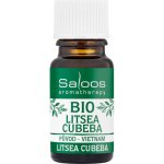 Saloos bio esenciální olej LITSEA CUBEBA pro aromaterapii 10 ml – Zboží Mobilmania