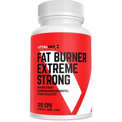 Vitalmax FAT BURNER Extreme Strong 120 kapslí – Hledejceny.cz