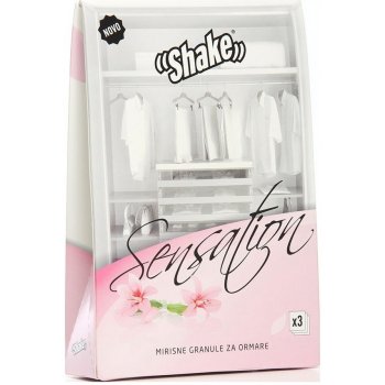 Shake Fragrance Closet Sachets vonné sáčky do skříně Sensation 3 kusy