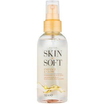 Avon Skin So Soft třpytivý tělový olej 150 ml