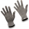 Dětské rukavice Exquisiv Merino rukavice City Walk Rider Touchscreen , šedá/černá