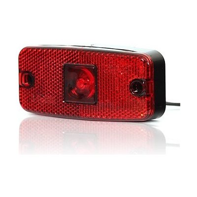 poziční světlo LED červené 12-24V WAS – Zboží Mobilmania