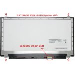 LCD 15.6" 1366x768 WXGA HD LED 30pin Slim DH (eDP) matný povrch – Zboží Živě