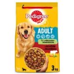 Pedigree Adult hovězí maso a zelenina 3 kg – Sleviste.cz