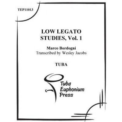 Low Legato Etudes for Tuba volume 1 – Zboží Mobilmania