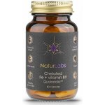 NaturLabs Železo chelátové bisglycinát + vitamín B9 60 kapslí – Hledejceny.cz