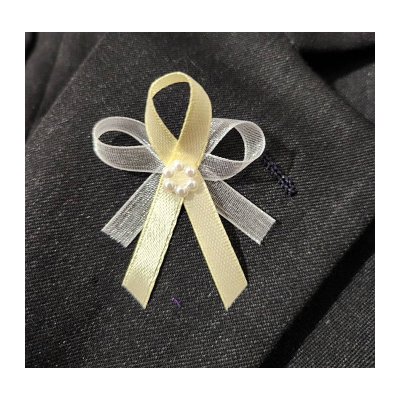 Vývazek ivory se šifonem – Zboží Dáma