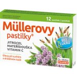 Dr. Müller Müllerovy pastilky s jitrocelem mateřídouškou 12 ks – Hledejceny.cz