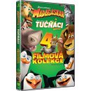 Kolekce: Madagaskar 1-3 + Tučňáci z Madagaskaru DVD