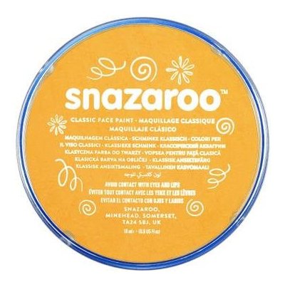 Snazaroo Barva na obličej sv. oranžová 18 ml – Zboží Dáma