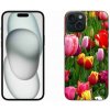 Pouzdro a kryt na mobilní telefon Apple mmCase na iPhone 15 Plus tulipány