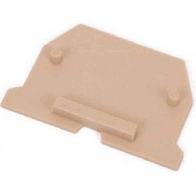 ELEKTRO BEČOV Přepážka RSA 4A - koncová hněď gobi B631141 – Zboží Mobilmania