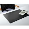 Podložka na psací stůl Podložka na stůl 530x400 mm s ozdobnou drážkou černá