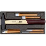 Gedore RED Kladivo/sekáč sada v 1/3 pěnové modul, 7 ks 3301718 – Sleviste.cz