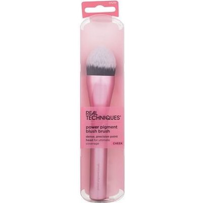 Real Techniques Cheek Power Pigment Blush Brush kosmetický štětec na tvářenku růžová – Sleviste.cz