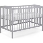 TOMI V. postýlka vyndavací příčky Šedá – Zboží Mobilmania