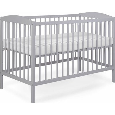 TOMI V. postýlka vyndavací příčky Šedá – Zboží Mobilmania