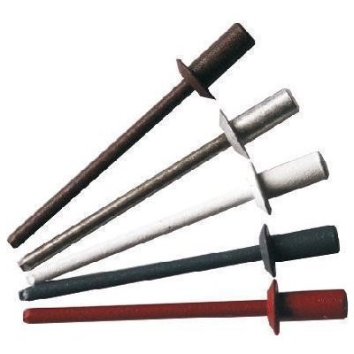 SATJAM Nýty lakované - POP vodotěs.nýty 4,0x9,5 á 250 - RAL 9006 Stříbrná Z1787 – Hledejceny.cz