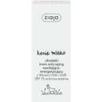 Ziaja Goat´s Milk Ultralight Face Cream SPF 15 vyhlazující pleťový krém 50 ml pro ženy
