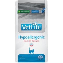 Vet Life Natural CAT Hypo Pork & Potato 1,5 kg