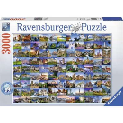 Ravensburger 99 krásná místa 3000 dílků – Hledejceny.cz