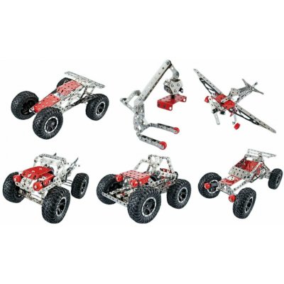 Alltoys Kovová stavebnice terénní auto 288 ks – Zboží Mobilmania