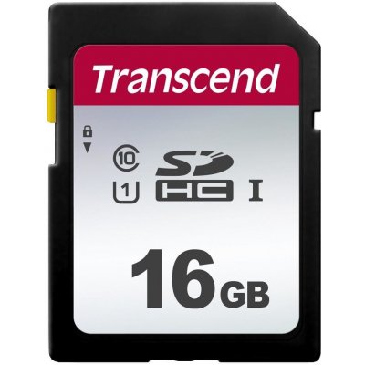 Transcend microSDHC 16 GB UHS-I U1 TS16GUSD300S – Zboží Živě