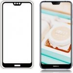 VSECHNONAMOBIL 3D Tvrzené sklo Nokia 7.1 černé 15650 – Zboží Živě