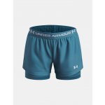 Under Armour Dívčí kraťasy UA Tech Play Up 2n1 Short Modrá – Zboží Mobilmania