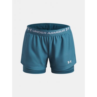 Under Armour Dívčí kraťasy UA Tech Play Up 2n1 Short Modrá – Zboží Mobilmania