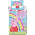 Jerry Fabrics Povlečení Peppa Pig PEP016 Bavlna 140x200 70x90 – Sleviste.cz