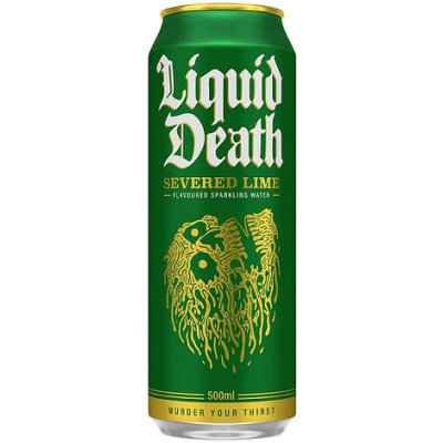 Liquid Death perlivá voda Severed Lime 0,5 l